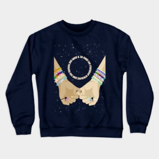 FRIENDSHIP BRACELETS SPARKLY Crewneck Sweatshirt